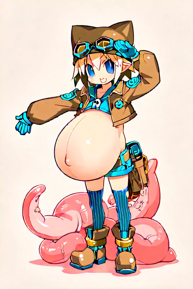 Slime、female、kick、excited 、Two battles、scratch、tits、Pussy
