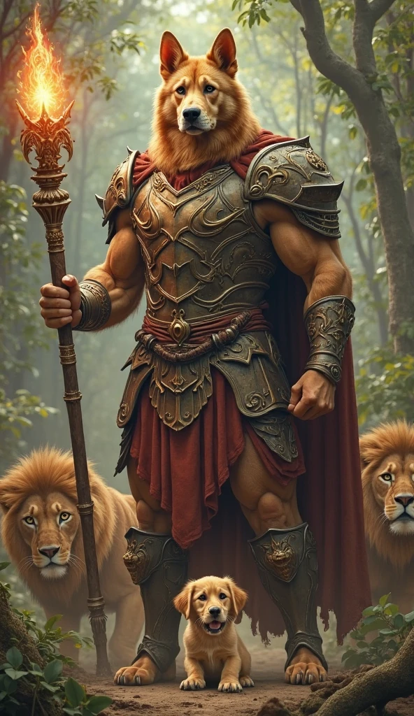 a lion man in the elden ring