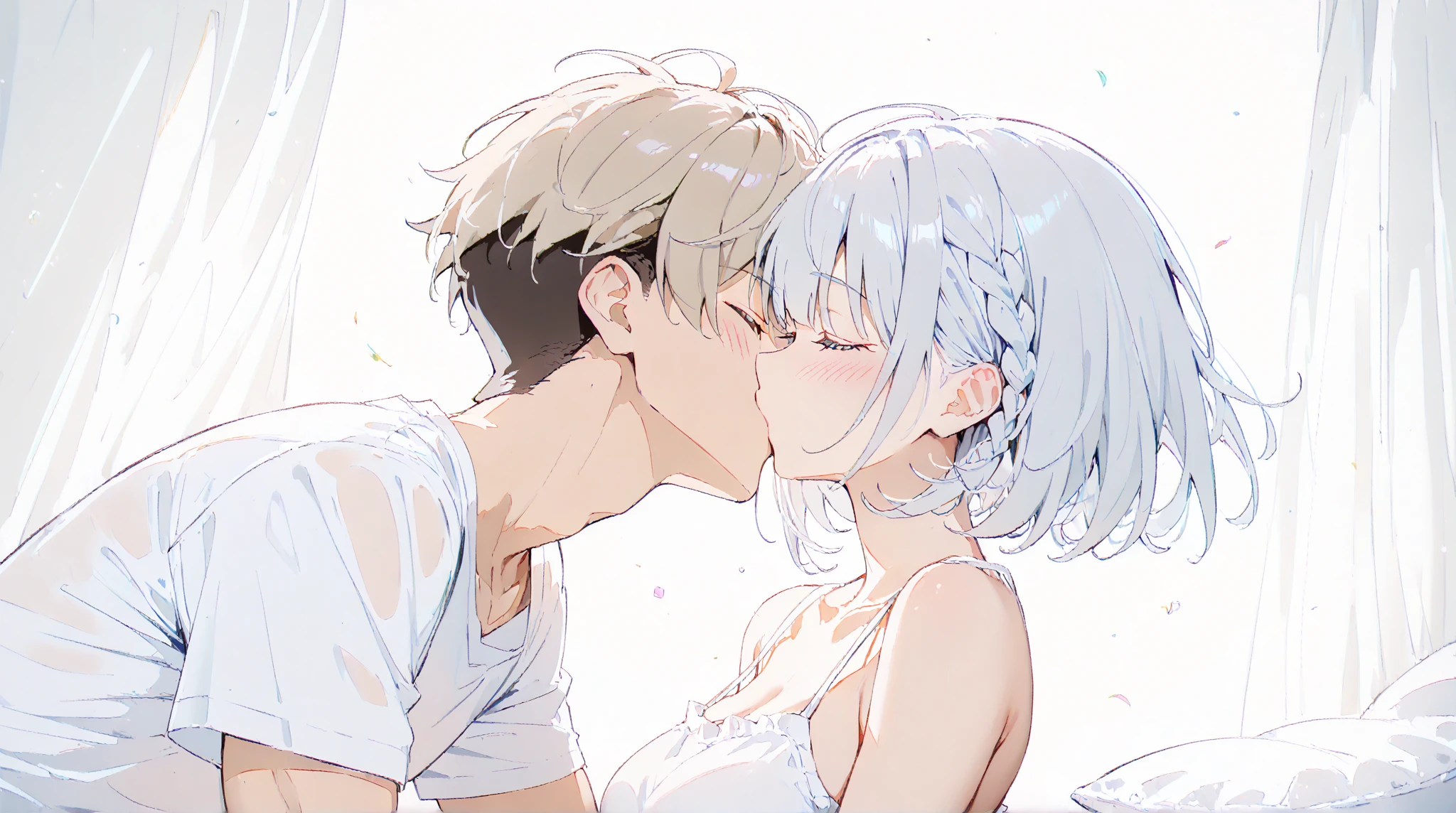 score_9, score_8_up, score_7_up, source_anime, best quality, masterpiece, official art, absurdres, highres, ultra-detailed,waifu2x,Collection: Slice of Life,break,1girl, tomboy, dark-skinned female, short hair, low ponytail, flat chest, beautiful detailed eyes, short shorts, sweat, open mouth, saliva, (yawn:0.3), sleepily, twitching penis, oral sex, felatio, cum, drinking cum, motion lines, sound effects,outdoors, wind, break,(clear line illustration:1.2),very high resolution, very aesthetic, super detailed skin, Best sexual lighting powered by famous artist, 8k,cute picture,beauty illustration,photoshop_(medium),,(Detailed Lighting),best anime 8k konachan wallpaper, pixiv contest winner,