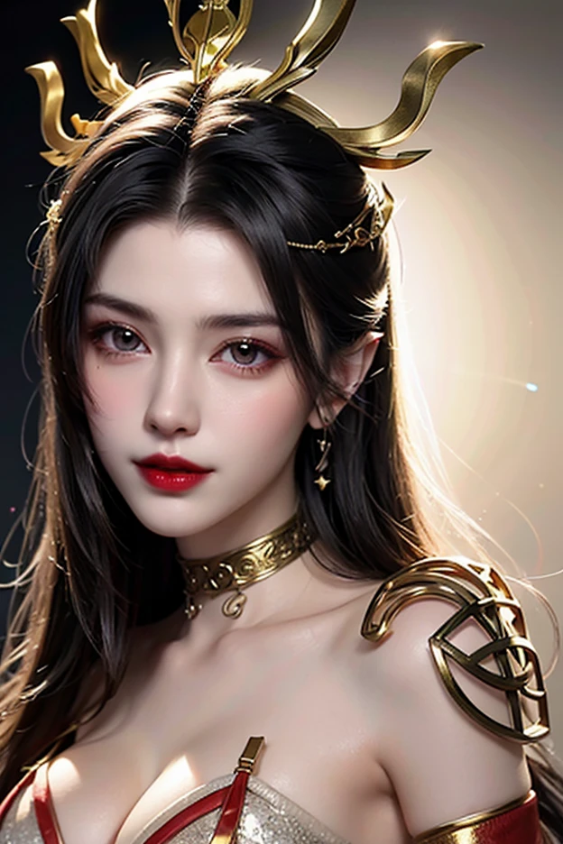 Best Quality, Masterpiece, Ultra High Resolution, (Realisticity: 1.4), Original Photo, 1girl, Pink Off-the-Shoulder, Cinematic Lighting