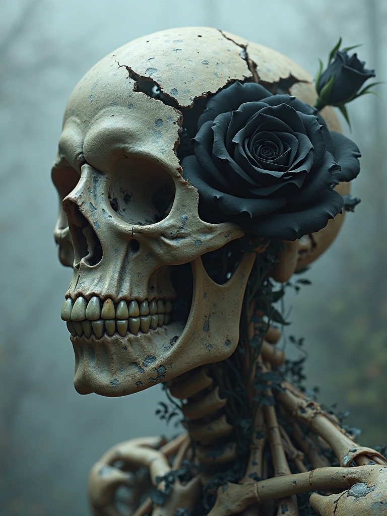 A Skull Like flower growing Out of a cigarette bud, dystopian Low Key colorful, 
raw photo, photorealistic, high detailed texture, 8k uhd, dslr, soft lighting, high quality, film grain, Fujifilm XT3, highly detailed photography, atmospheric haze, Film grain, cinematic film still, shallow depth of field, highly detailed, high budget, cinemascope, moody, epic, OverallDetail, gorgeous, 2000s vintage RAW photo, photorealistic, candid camera, color graded cinematic, eye catchlights, atmospheric lighting, skin pores, imperfections, natural, shallow dof