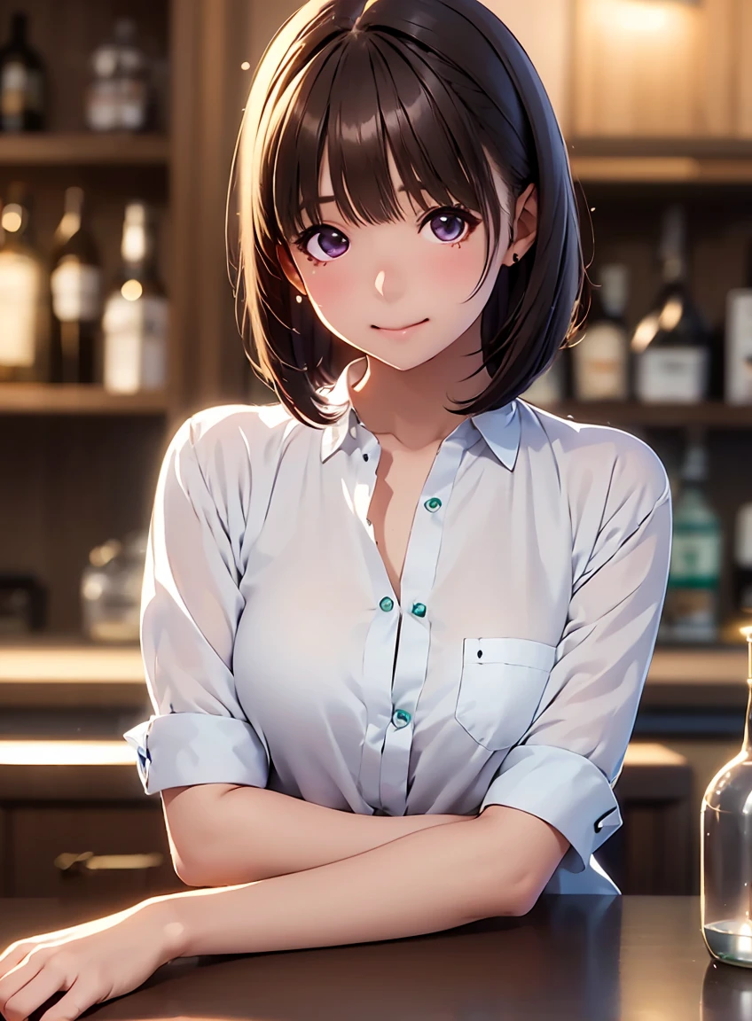 (masterpiece), (best quality), (ultra-detailed), (best illustration), (best shadow), (absurdres), Female, 25 years old, light smile, ,