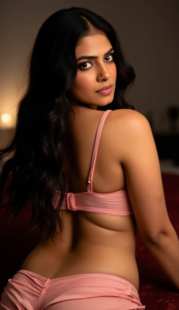lavanya , closeup face,( bikini), in bedroom, high detailed,masterpiece