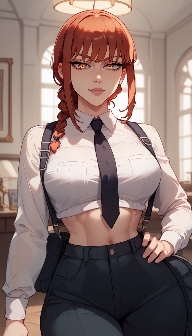 8k,master part, qualidade bset,Big, (1 girl), triss calêndula, verde_olho, orange hair, short hair, professional lighting, (pele brilhante: 1.2), grande brilhante, ((melhor qualidade)), foco nítido: 1.2, Textura altamente detalhada do rosto e da pele, rosto perfeito, corpo perfeito, blur art, CG, Background Story, seios grandes, Presence (20 anos, rosto maduro, fresco e bonito), usando ((Dirty thigh jumpsuit), corar, (Mittgal), randome pose, Top view, olho perfeito, cara de raiva, olhos grandes