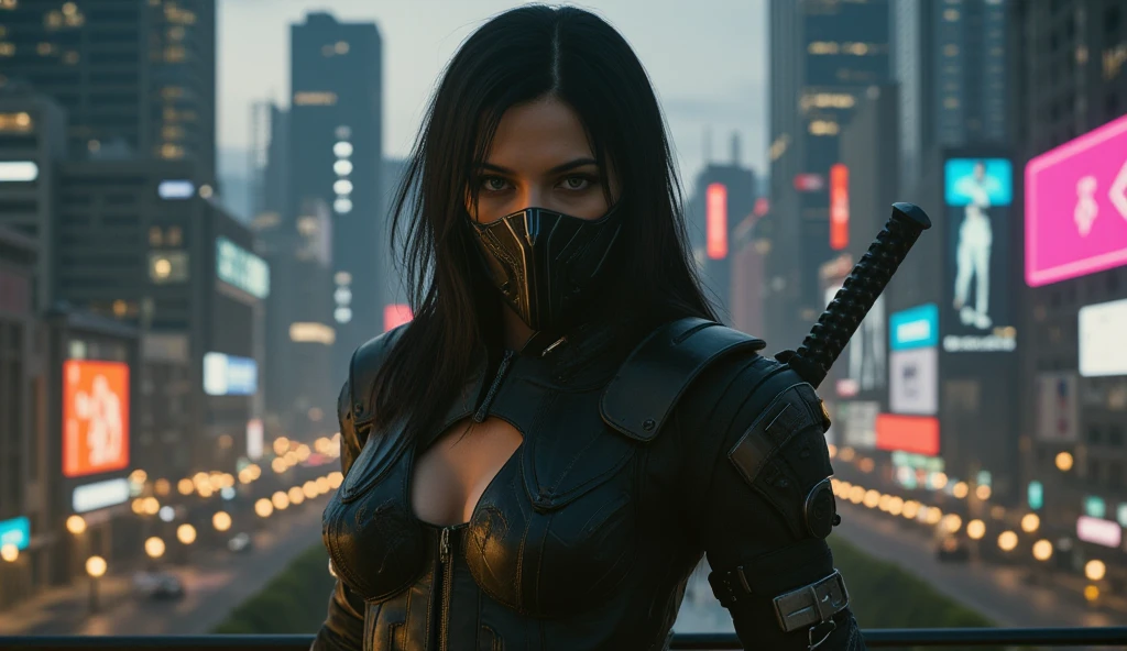 ((Masked)) Elizabeth Olsen in detailed Spider-Man ghost costume, large breasts, superhero pose, standing in ruined city at sunset, hyperdetailed, smoke, sparks, sunbeams, (8k), realistic, symmetrical, award-winning, cinematic lightning, soaked, film, 75mm, scratches, full body shot, close-up, torn and dirty clothes, detailed face,