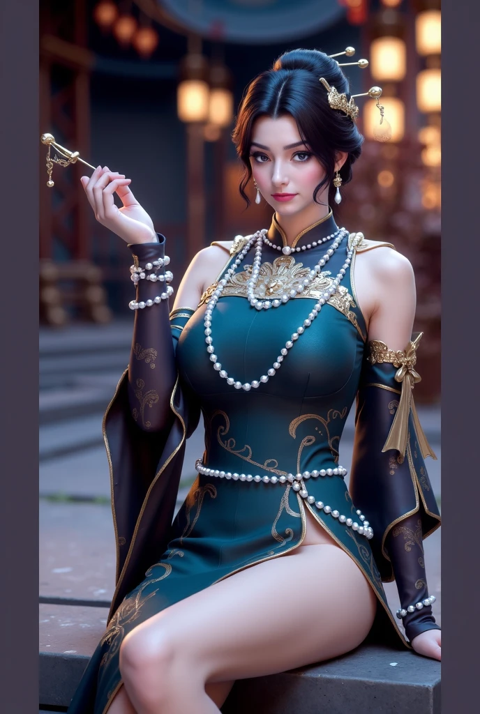 (hyperrealistic), (illustration), (high resolution), (8K), (extremely detailed), (best illustration), (beautiful detailed eyes), (best quality), (ultra-detailed), (masterpiece), (wallpaper), (photorealistic), (natural light), (rim lighting), (detailed face), (high detailed realistic skin texture), (anatomically correct), (solo), (1 girl), (high detailed realistic hair), (dark purple hair:1.3), (heterochromic eyes), (detailed eyes), (light brown eyes:1.37), (sparkling eyes), (realistic big breasts:1.5), (exposed nipples breasts:1.35), (long legs), (slender abs), (dynamic pose), (closed tiny mouth:1.3), nsfw, concentrated expression.