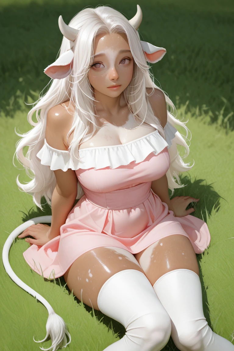 Cinematic Light, sidelighting, Lens Flare, Ray tracing, sharp focu, award winning,masterpiece,best quality,ultra-detailed,8K,detailed light,detailed shadow,RAW, (detailed skin:1.3),(realistic:1.3), 1 russian girl ,(18years old:1.5),((white hairs:1.5)), (blue eyes:1.3),((delicious pink pussy :1.5)),(ultra realistic pussy :1.5),((solo girl)),(pussy juice flowing: 1.7),(( pussy full of cum : 1.9)),((sitting in a garden of flowers )) ,long hairs,((innocent face : 1.5)),(((happy face))), bunny ears, beautiful goddess from heaven