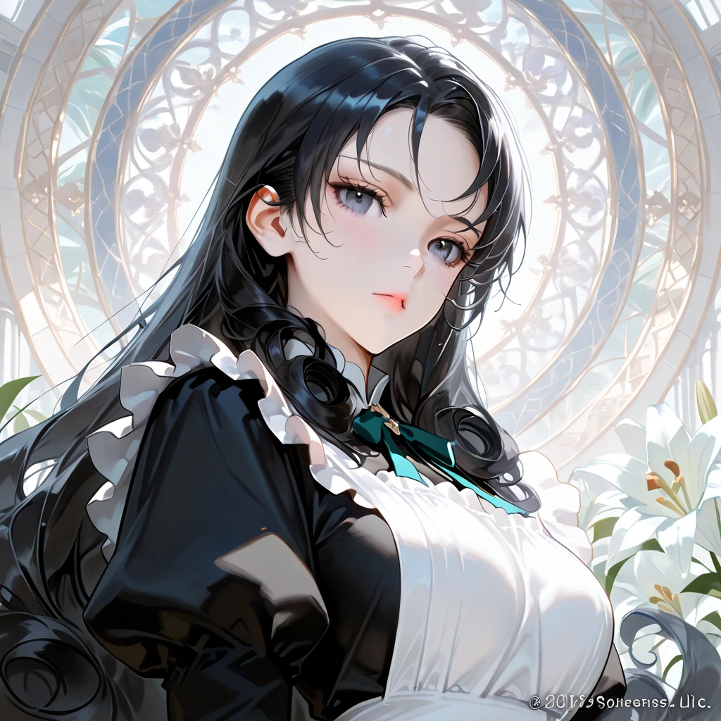 (masterpiece, best quality:1.6), white lace dress, cowboy shot, thighs, beautiful girl, (flowers, many small white petals:1.3), garden, blue sky, looking at viewer, small waist, official art, raw photo, incredibly absurdres, facelight, dynamic lighting, cinematic lighting, ultra realistic, highres, photography, sharp focus, highest detailed, extreme detailed, ultra detailed, finely detail, extremely detailed eyes and face