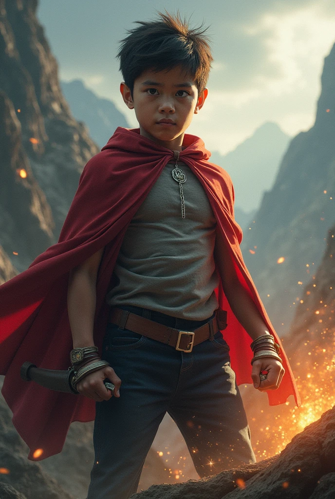 A boy who strives for what he sets out to do and never gives up due to the obstacles that appear in his life.