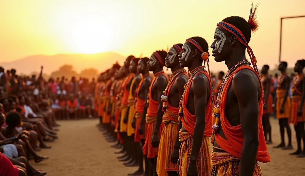 Now create a Wodaabe image in your courtship ceremony
