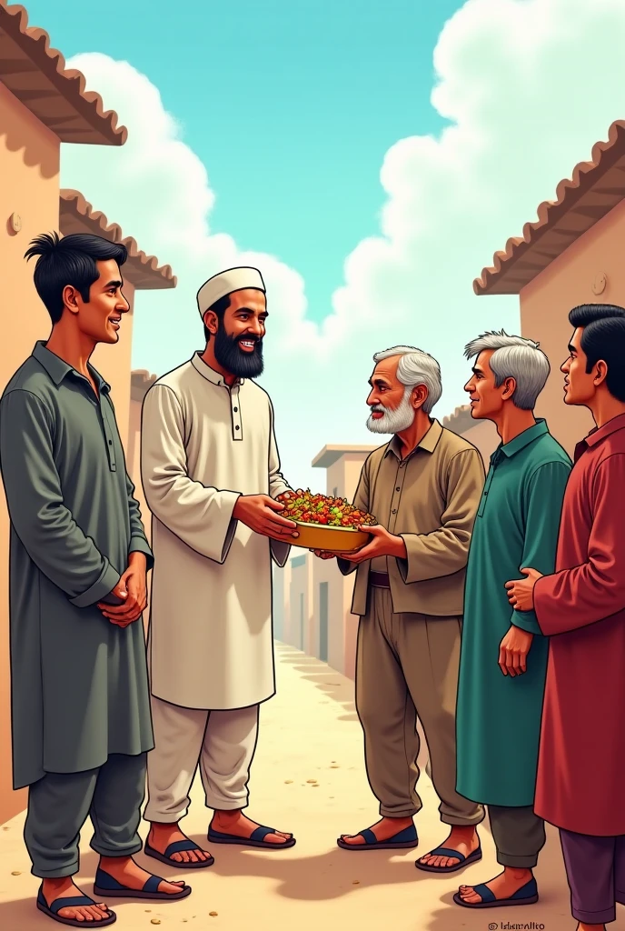 ![Ibrahim provides daily meals during Ramadan, then establishes a free madrasa for children in the village, believing that spending in the path of Allah brings blessings](https://koala.sh/api/image/v2-hd0j6-4o6wq.jpg?width=1024&height=1024&dream)
