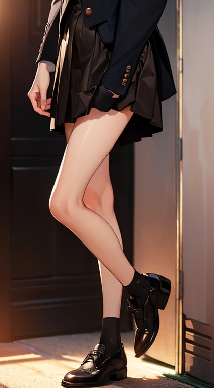 masterpiece,best quality,high resolution, 1 girl,From below,(The legs are very thin and straight)，,(Very long legs，Straight Legs),High heel,Long legs,stand up, Leg length from the front, Perfect body,Have perfect legs,(External)，Full body female，Dynamic poses，1 girl，Exquisite eyes，Blue eyes，Eyeshadow，cosmetic， Delicate face， Exquisite eyes， Looking at the audience， blush\（cosmetic\）， Full lips， Red lips, （stand up）Mechanical static，Mechanical Summons，(Hair accessories)，((ultra short skirt))，at the motor show， Super Resolution，（realism：1.3），1（Slim：1.2），Dramatic Lighting，Vivid details，Luxury Cyberpunk，Complex background，Octane Rendering, (huge breasts cleavage:1.5), skinny waist, skinny model body, russian elegant model, (see-through panties:1.5), pale skin, blue_earrings, necklace, bracelets, (angle from below:1.5), (nsfw:1.5), (skirt lift:1.5), underboobs,