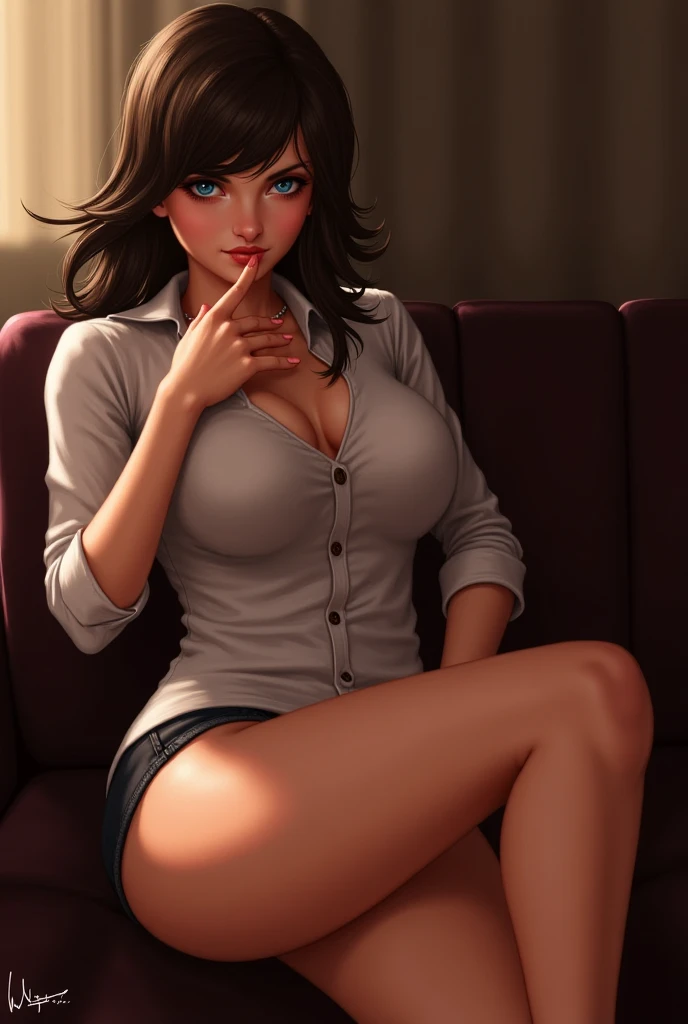 Full body portrait, full body, big butt and big breasts, very detailed cg, detailed texture, a realistic representation of the face very detailed, cinematic lighting, very detailed face features, 8k resolution, 32k, Super-Resolution, hyper-realistic, without changing the features of the face very, just as the face looks in the picture, stick as much as possible to the image-auto