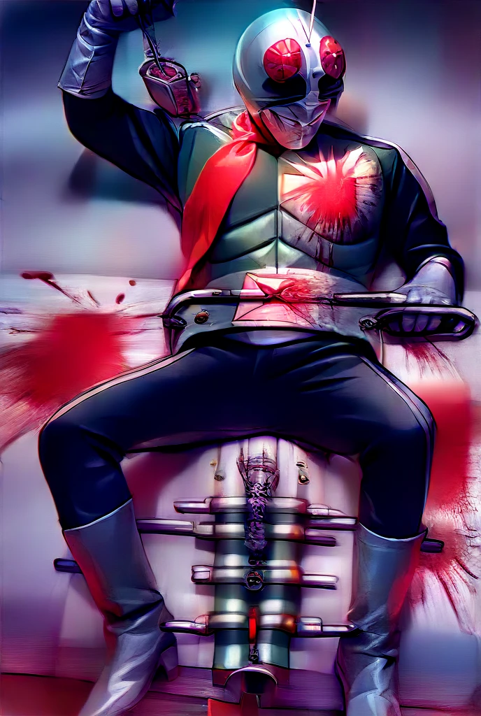 A man in a shirt and red and white background, red line anime movie style, clothes under Asuka's clothes! , Miura Kentaro style, Miura Kentaro style, whole body zenkai! Asuka suit, male anime characters, anime full body illustration, pin anime, handsome anime pose, Kentaro Miura's art style, wearing swimsuit, simulation style, realistic, award-winning photo, (symmetrical highly detailed eyes, fantastic eyes, complex eyes: 1.1), detailed background, full body, wide angle, high-value handsome boy whole body shot, male star. Latex clothing, 2boy, delicate light and shadow, indoors, white skin, super long legs, wide shoulders, muscular veins, slender feet, black basketball socks design, no shoes, sports vest, solo x1.5, poor expression, male star, 190cm height: 1.2, proportionally larger legs, fitness moves, full body shot. black hair, hair bobbles, wince, longeyelashes, solid circle eyes, fake animal ears, light smile, ear blush, fang, Surrealism, drop shadow, anaglyph, stereogram, tachi-e, pov, atmospheric perspective, 8k, super detail, ccurate, best quality