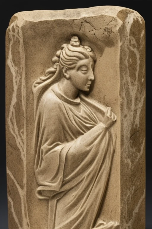 Images of historical artifacts representing the era of Solomon, como moedas antigas, stone inscriptions, or artistic representations based on biblical descriptions.