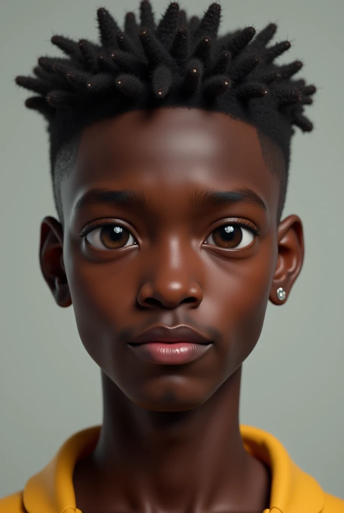 dark-skinned boy,