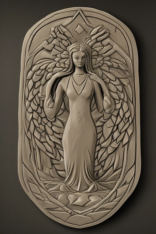 <lora:artfullyENGRAVED_SDXL_V1:0.8>,oracle,formation,rocks,t ablet,wand,casting spell,intricate,very detailed,<lora:metal_tee_sdxl:0.8>,metal_tee,angel,, (masterpiece, best quality, high quality, highres, ultra-detailed),