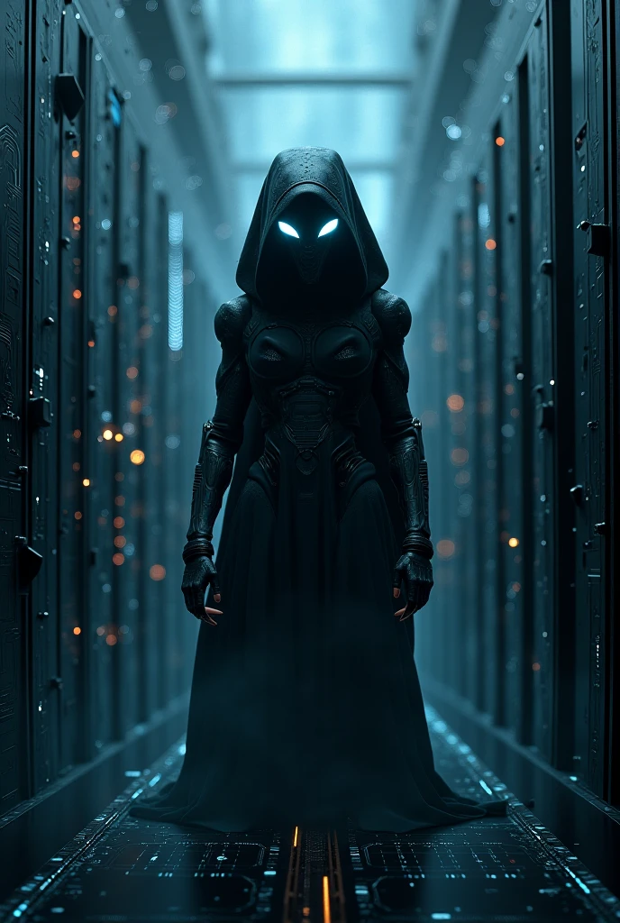 young (extraterrestrial:1.2) woman with (large glowing alien eyes:1.2), wearing revealing spacesuit, standing in front of spaceship window overlooking dark space, <lora:improve_backgrounds:0.85>