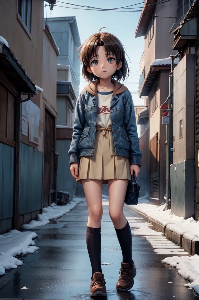 Girl in boots