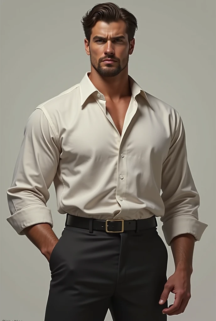Homem lindo executivo de terno, homem com a pele branca , Beautiful body and muscle ,