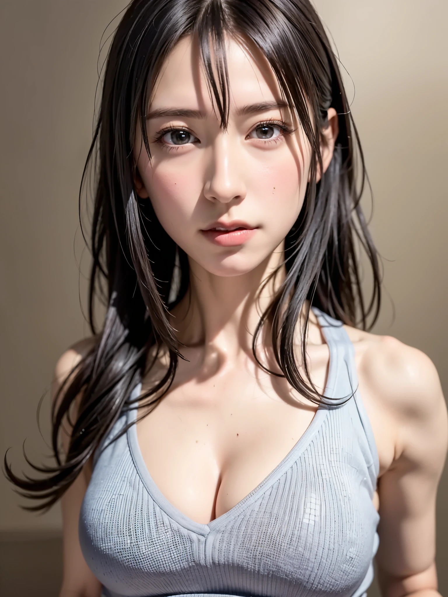 arafed asian woman in a white bikini posing for a picture, japanese model, 奈良美智, realistic young gravure idol, young sensual gravure idol, young skinny gravure idol, photo of slim girl model, white bra, young pretty gravure idol, young gravure idol, deayami kojima