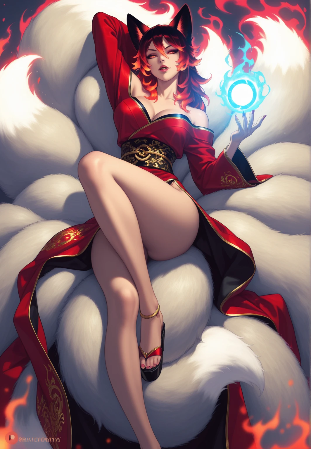 a beautiful astrologer charting the stars in the majestic starry night sky, detailed face and expression, long flowing robes, mystical aura, glowing crystal ball, fantastical celestial background, dramatic lighting, cinematic composition, digital art, concept art, hyper detailed, 16k, photorealistic, award winning, vibrant colors, dramatic lighting | | Rendered in ultra-high definition with UHD and retina quality, this masterpiece ensures anatomical correctness and textured skin with super detail. With a focus on high quality and accuracy, this award-winning portrayal captures every nuance in stunning 16k resolution, immersing viewers in its lifelike depiction. | ((pretty wavey red hair):1.1), ((fancy handgloves):1.1) | (((anatomical correctness))), (((perfect_fingers))), (((perfect_legs))), (((perfect_hands))), ((perfect_composition, perfect_design, perfect_layout, perfect_detail, ultra_detailed)), ((enhance_all, fix_everything)), More Detail, Enhance.