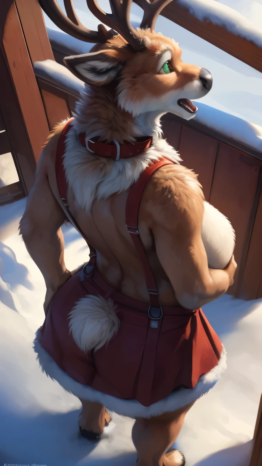 wolf, ((guy)), wearing((motogpsuit)), , ((erection))dick, ((leaking))dick, ((cum))dick