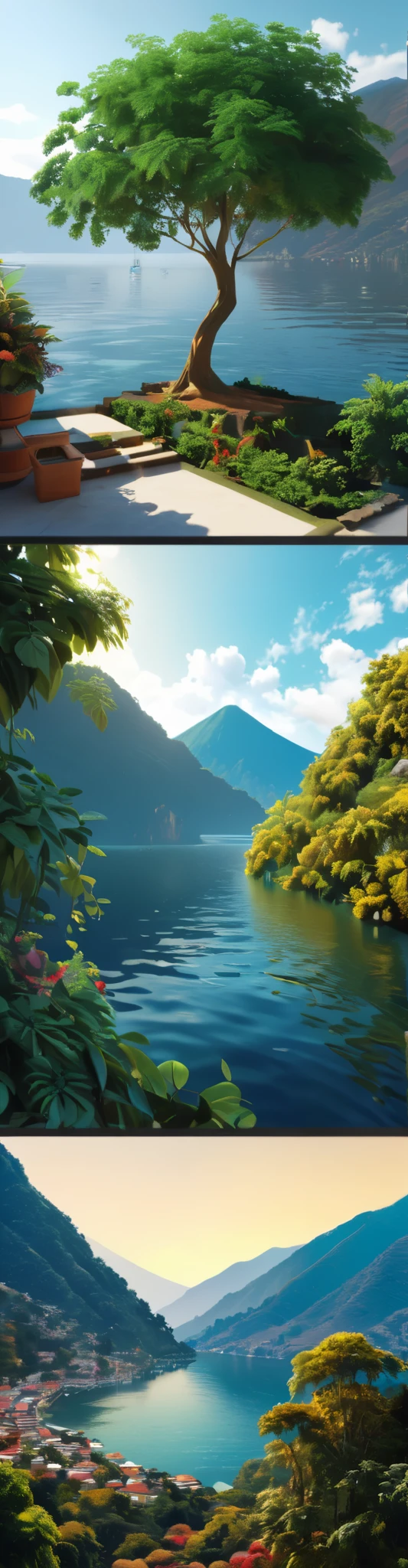 (Evolution of life)、Fibonacci、 the golden ratio 、melted wax、visible brushstrokes 、3D tessellation framework、neural graph、neurons、the tree of life、color、tenderness、passion、The ultra -High Definition、8k UHD、Masterpiece
Moringa 
Lake Atitlan
Guatemala
The best quality,  Precise, realism, ruined, Suprematism, Timeless modern, Verismo, Unreal Engine, Tonalismo, surrealism, Soft lighting, realism social, romanticism, 