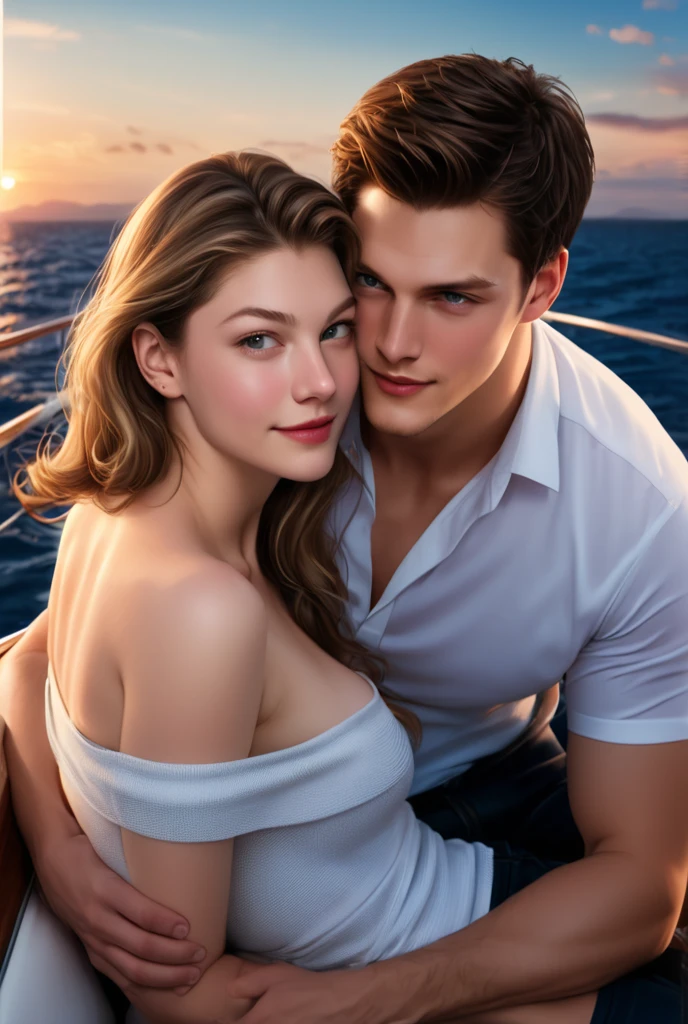 Jack and Rose on the cruise --auto --s2