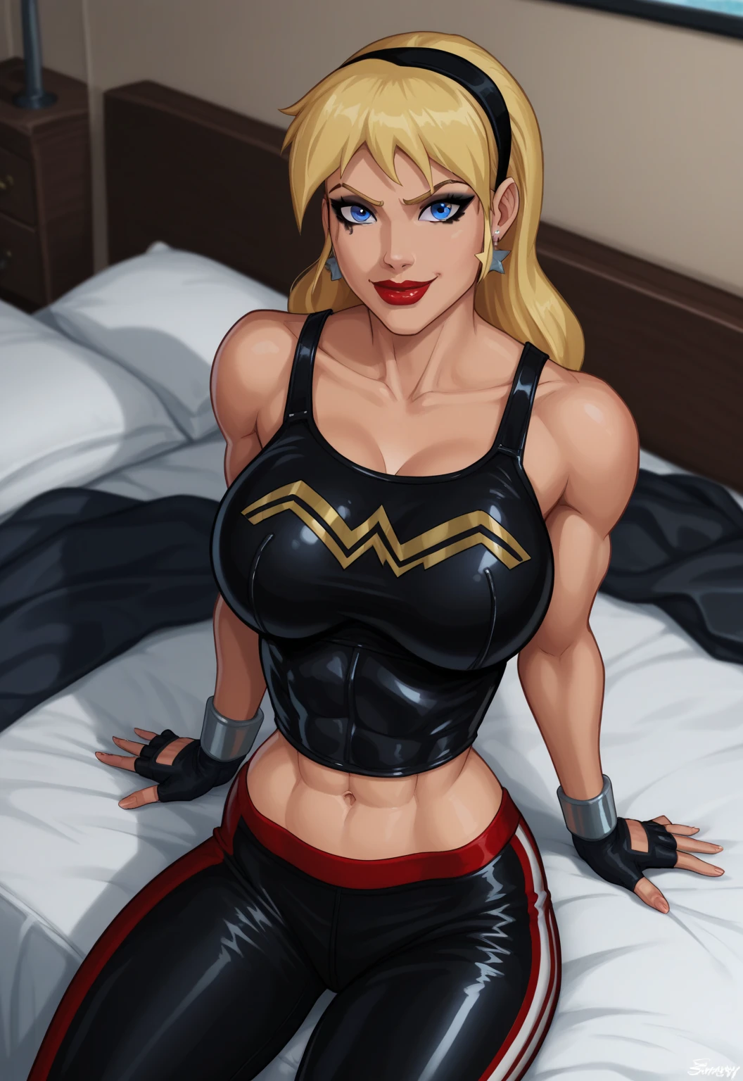 American comics, The comic story is presented in multiple irregular panels with color. The long-haired girl crouches in front of the woman shows pussy with her mouth, the man comes cumming all over the girl's face, the beautiful girl sees big tits and masturbates her nsfw porn real porn, Zelda fingered ass