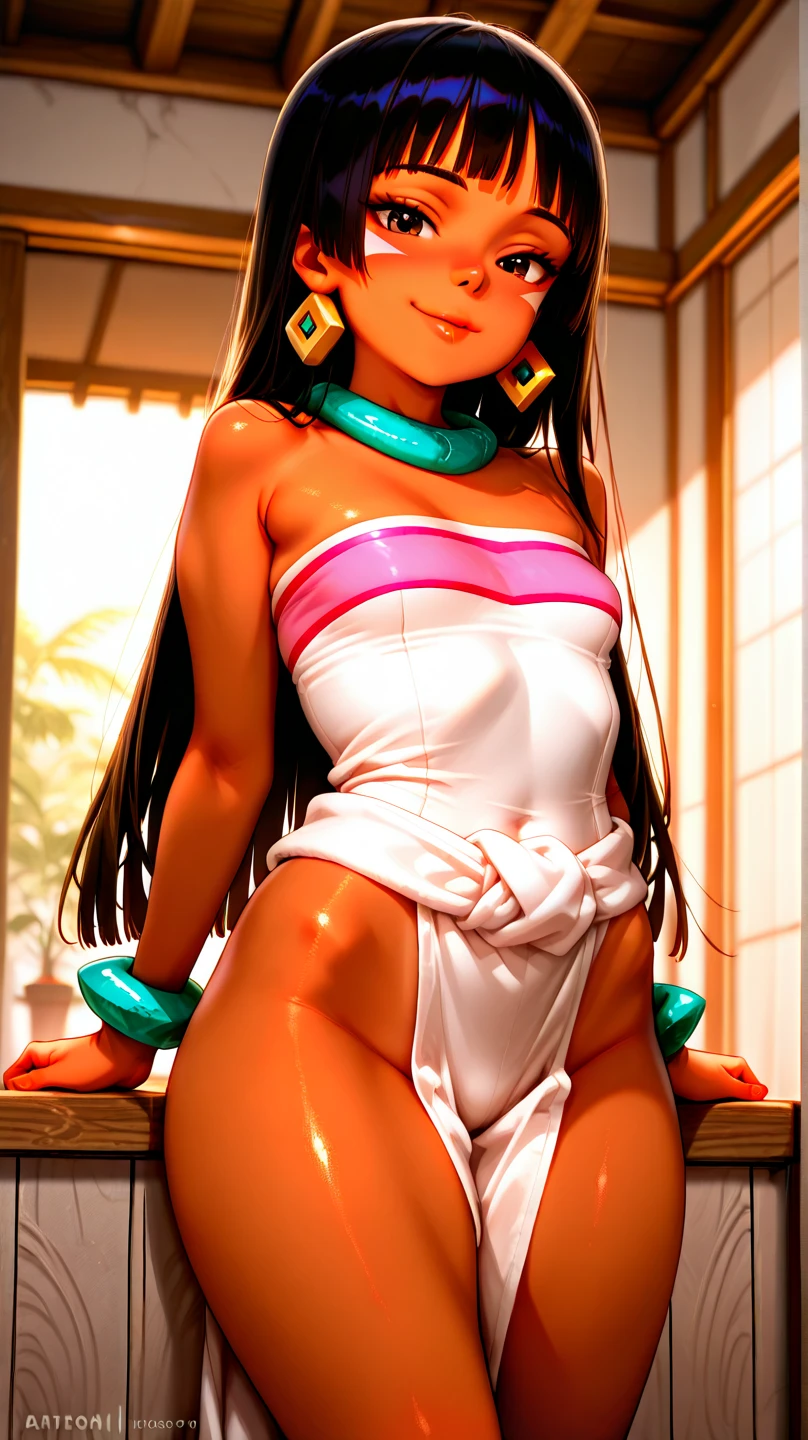 Four 12-year-old high school girls, very long straight black hair, like rapunzel,with two pigtails,innocent face, tender, totally naked without clothes, perfect erect nipples, very big huge breasts, thin waist, long and shapely legs,with tennis,socks,whole body, soccer football field, soccer football ball,cheerleaders,Best Quality, Masterpiece, high resolution, 8k, (realist: 1.4), Ultra high resolution, ultra detailed, Surreal, highly detailed CG illustration, Official Art, cinematic light,hyperreality,最high quality, Photoreal, 8k, high resolution, thin skin, 8k hd, Digital single lens reflex camera, Luz outfit, high quality, film grain, fuji xt3