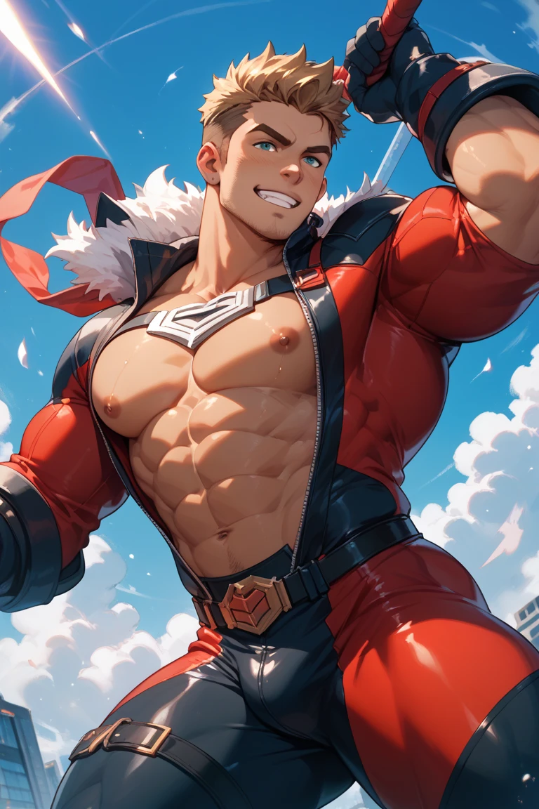 ((masterpiece)),((bestquality)),((gay superhero couple,rainbow hair, ripped clothes))8k,40000900009 rainbow hair,high detailed,ultra-detailed, 999999999999 cm,smirk,n,8-pack abs 80999099cm , erotic, huge bulge,,Stylish Pose, real skin texture, cinematic lighting, 230000m extremely masculine muscular men,size difference, macrophilia, giant, outdoors, superheroes, hyper inflated muscle, 708988990999 cm extremely wide shoulders, inflated muscle 
Gay handsome muscular , one man 4x bigger than the other, ripped clothes, the style of Scarlet blue lightning ,70000000 cm, 900999099900 cm