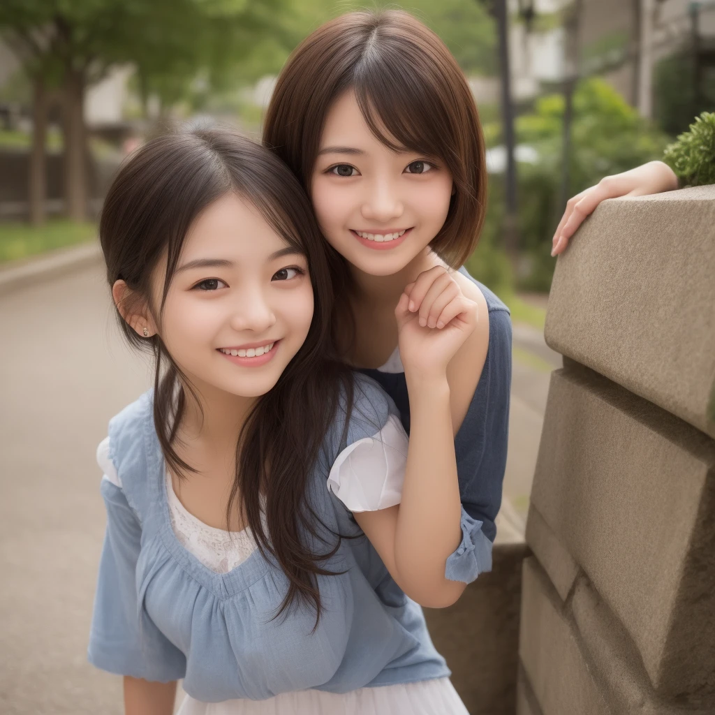 girls with friendships, 2girls,duo,RAW photogr,Friends, Hugging, sincerity, Playing, cheerfulness, Girls
