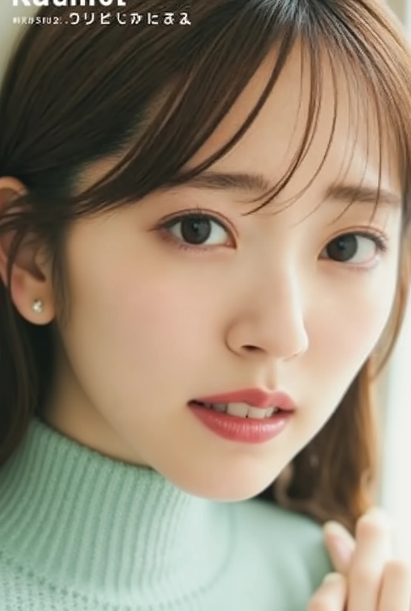 かわいいJapanese womenの写真, ((smile:1.78)), 20 years old, (photo realistic:1.4), (hyper realistic:1.4), (realistic:1.3), ( smoother lighting :1.05), (film lighting quality improvement:0.9), 32K, 1 person,20 years oldの, realistic lighting, Backlight, light shines on her face, ray tracing, ( bright light:1.2), ( quality improvements:1.4), (Highest quality realistic textured skin:1.4), fine grain, detailed face,(smile:0), (emphasizes a close-up of the face:1.3), (Shirts with:1.1),((Highly accurate anatomy:1.0)), (Shirts with:1.1), clean, Glowing Skin, mesh, thin:1.2, (realistic:1.3), realisticなライティング, ( smoother lighting :1.05), 32K, Japanese women, fine grain, detailed face, (film grain:1.1),(accentuates your body line:1.1), high resolution, natural appearance , kind eyes , Improves hair quality, Subtle Light and Shadow , Transparent muscles, Elegant Pose, beautiful eyes, Details, soft light reflection, beautiful outline, Delicate skin tones, Thin hair type,かわいいJapanese womenの写真,
