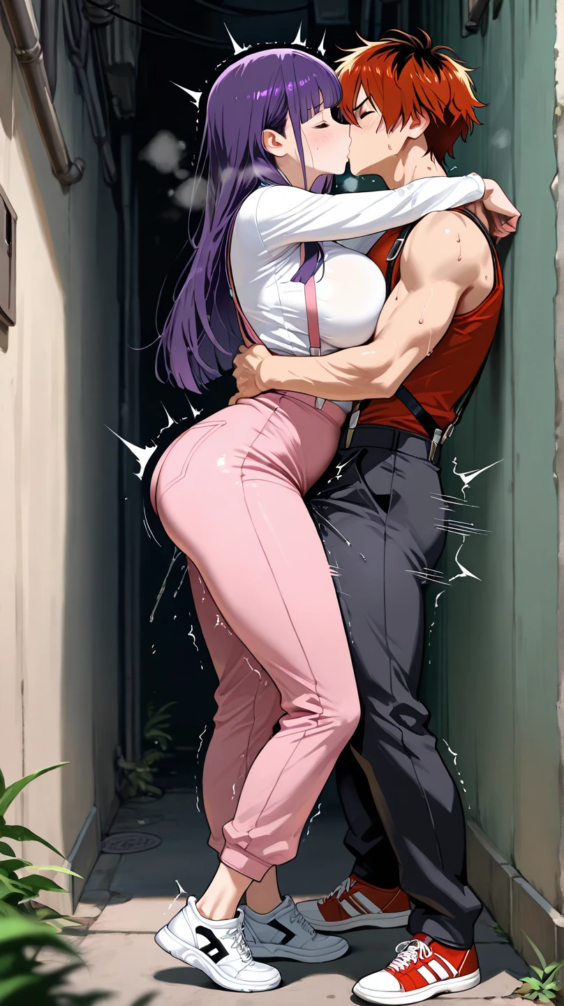 Nejire Hado on the street having delicious sex