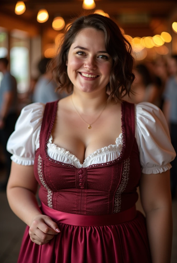 Lauren Boebert, (full body shot), glasses, brown eyes, wrinkles on face, wet hair, 35 year old woman, Victorian style dress, sitting in a royal dining hall, cleavage, happy, busty, saggy breasts, bokeh,f1.4,40mm,photorealistic,raw,8k,skin pores,dried-up,textured skin,intricate details,dramatic light,award winning,style by Dan Winters,RAW photography,film grain,(indistinguishable from reality:1.4),photo taken with a Bolex H16,captivating eyes,charming,striking features,character,thorough, perfection