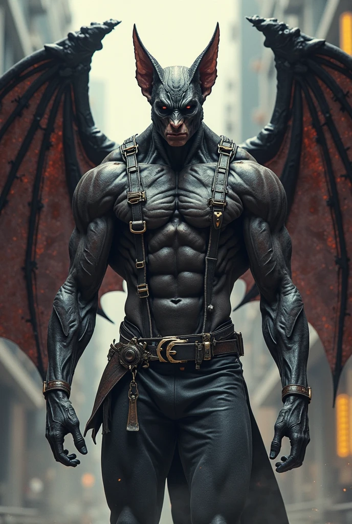 drop dead gorgeous male minotaur , looking downwards, captured in a MC Escher labyrinth of various halls and stairs and roomed, 1, wearing a black armour, flat chest, short black hair, twisted half-up half-down, looking downwards
