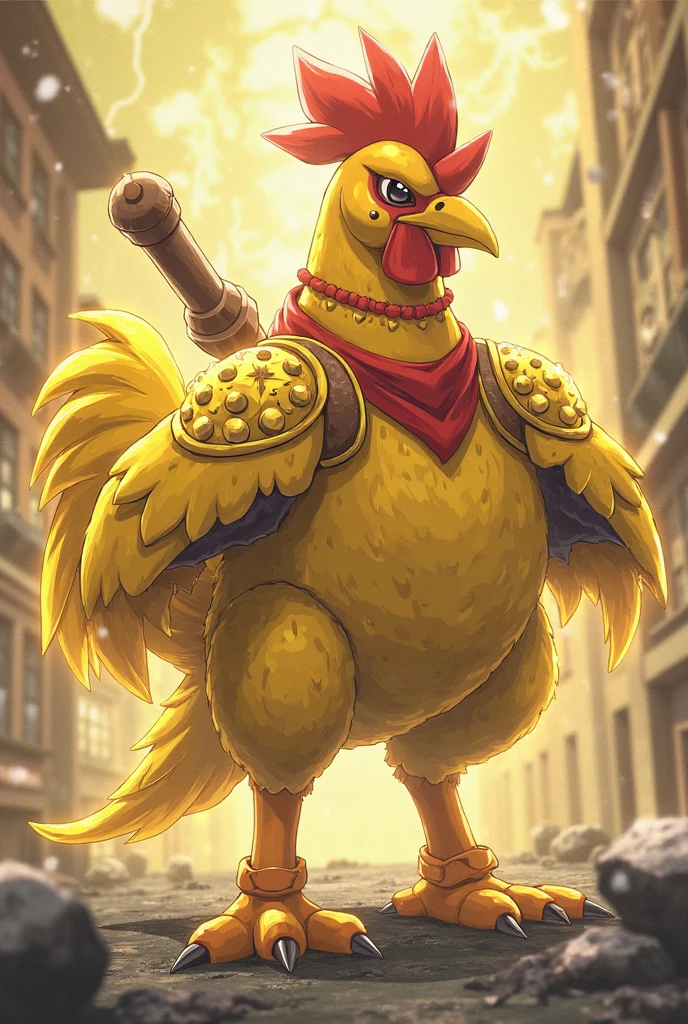 solo chicken, bird, chocobo <lora:CHOCO768:1>