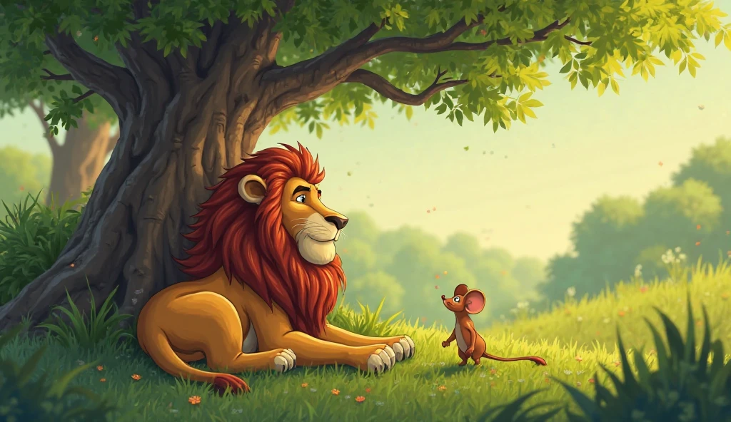 Kids poem You laughed at me before," said the mouse, "but you see, even a small mouse can help a mighty lion." The lion was grateful and learned that kindness is never wasted.