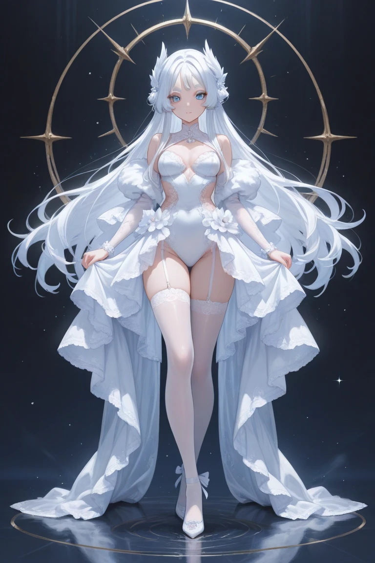 best quality, Super No, Reality, photo of a beautiful woman, 18 years old teenage years, Delicate face, Black messy fishtail braid, (Delicate porcelain doll,Elaborate clothing with lots of ruffles and ribbons), beach, (Close-up of face), Attractive appearance, Watch the audience in 4K Ultra HD, masterpiece, High Detail, A girl, Cute face, delicate eyes, long hair, Detailed lips, Medium breasts, Lights on clothes, Cyberpunk dress, Neon burning on dress, Neon Breasts, Bare waist, Current Effect, Wires connected to the body,lights on, Wires connected to the head, Wires connected in hand, Wire on breast, 身上的机械lights on, The body is burned by the light, Lights on hair, Magical light effects on the body, Halo effect, Glow effect, Direct - x 2.0 Visuals, High Graphics Night Light, Diffuse Light, Light Reflection, Light Reflection on road, Red lights are everywhere, Neon, Full body capture,16k ultra-fine CG wallpaper, masterpiece, Excellent image quality, Ultra-delicate), (Excellent lighting, Delicate and beautiful), Really smooth skin, Bright face, 18K close-up perfect display, Change, Lovely, Girl wearing delicate hollow shirt and underwear, Lying on the big white bed, Colorful jewel-like eyes.Posture,Full breasts,Golden ratio figure,Perfect body, Ancient mysterious figure, mystical atlantean valkyrie, Mysterious Valkyrie,