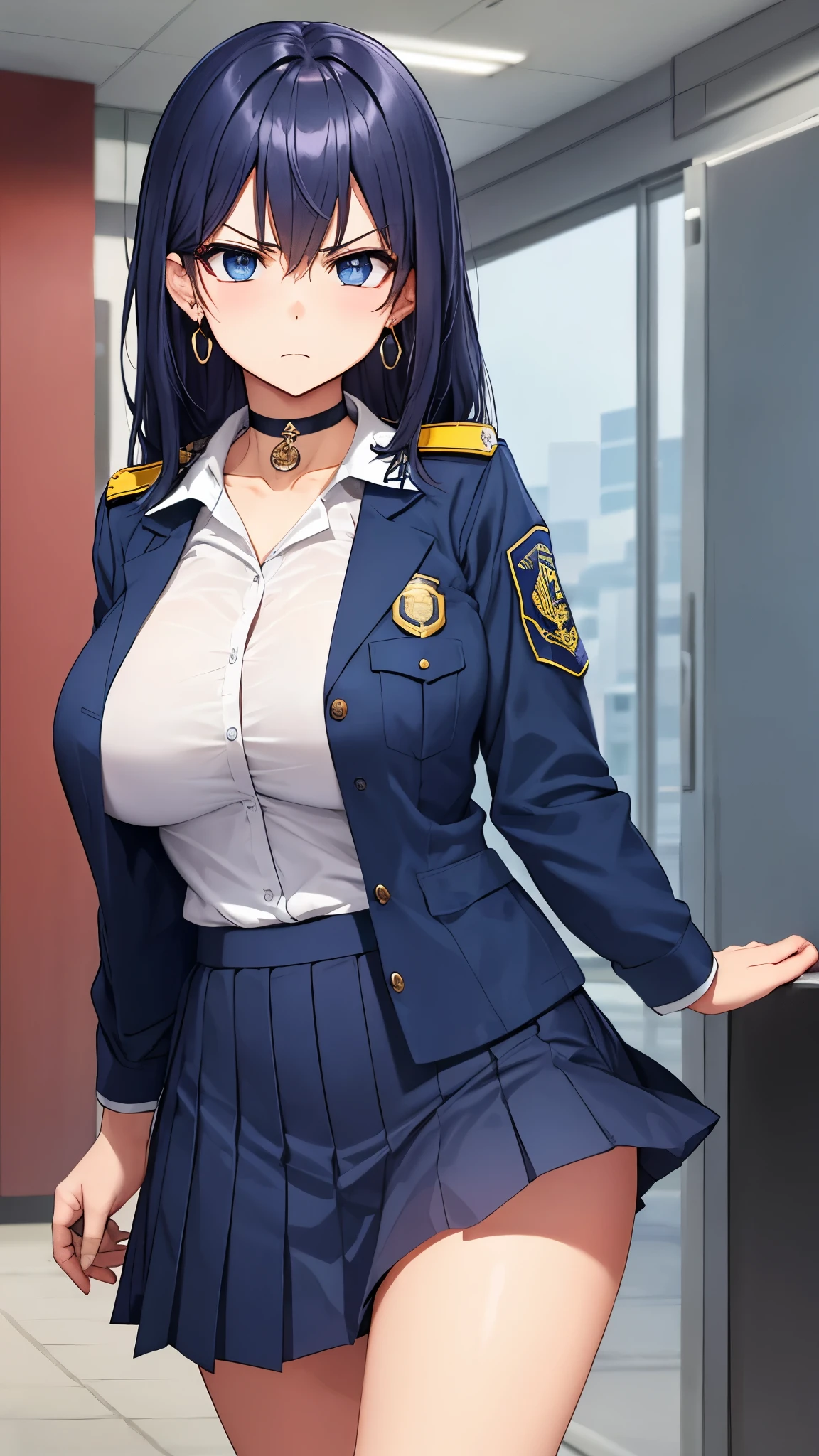 a beauty girl, blush, Seductive smile,Insane details and very detailed, Huge lower eyelid. masutepiece, of the highest quality, Ultra high definition, max resolution, Very detailed, Clean skin,