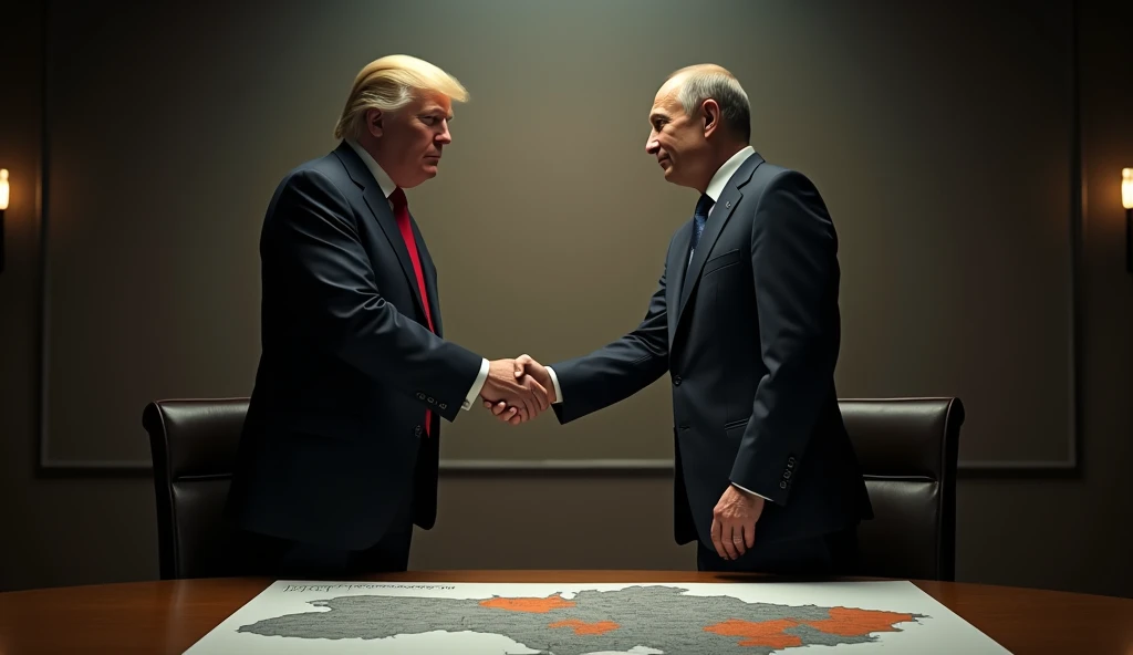 Putin and Lukashenko are washing Trump's floors