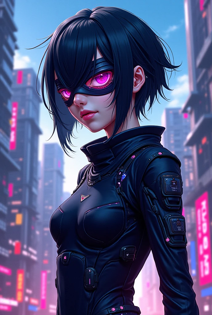 Super high quality, 8K, slim body, well-proportioned body, do not leak fingers, sexy expression, urban biker girl, white and tender skin, night, pure wind, bust, close-up, different movements, wearing mask, cyberpunk, neon