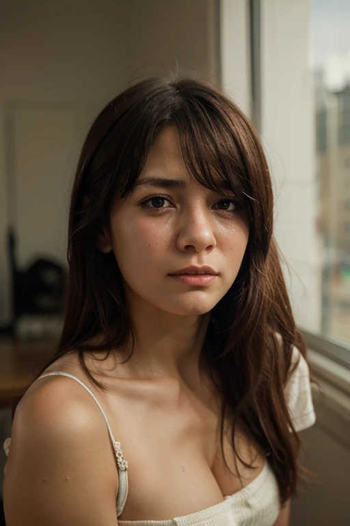 woman sad