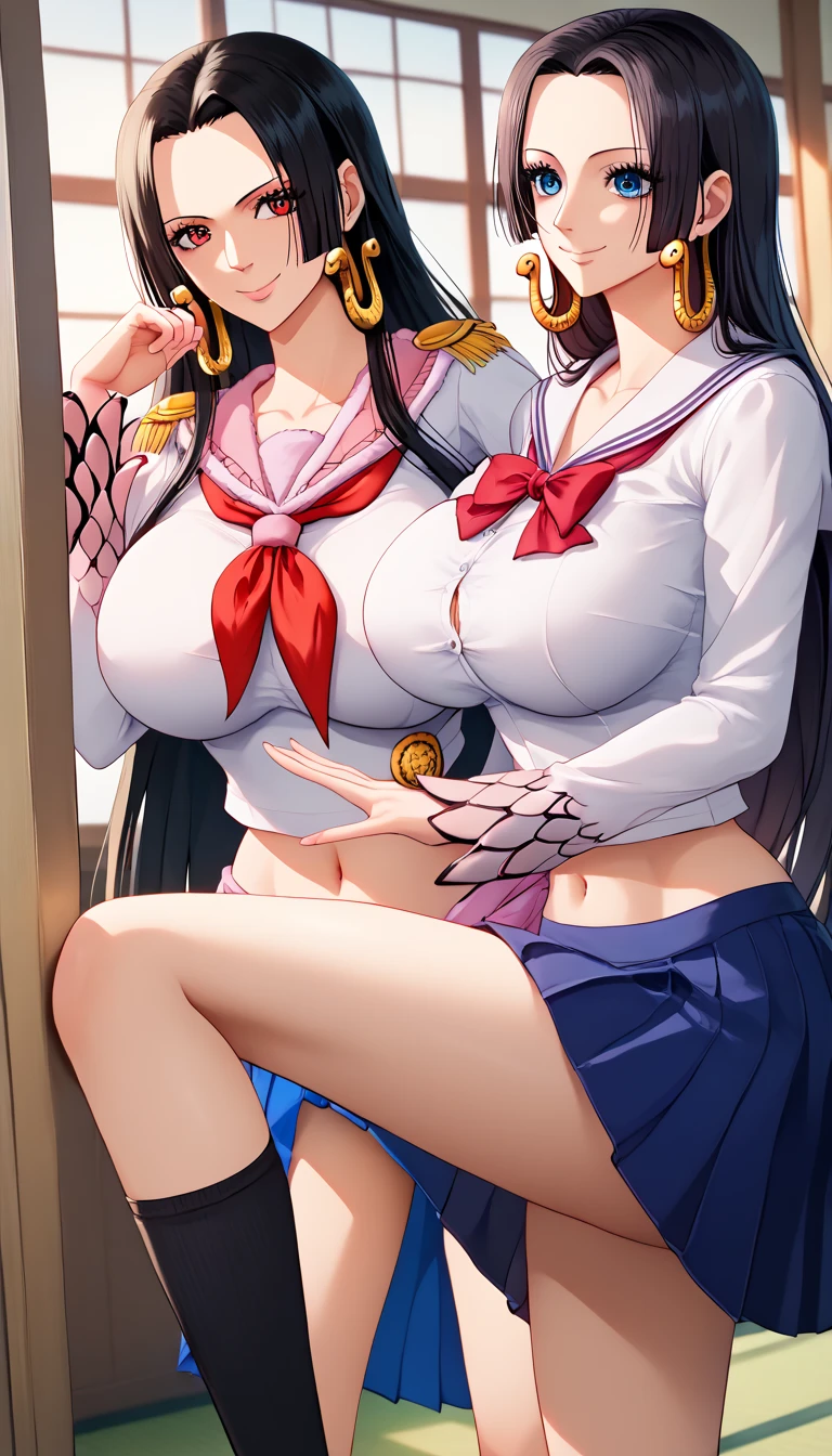 Highest quality, masterpiece, Ultra-high resolution, (Realistic:1.4), RAW Photos, Depth of written boundary, Professional Lighting, Perfect Anatomy, Very detailed, One girl, The most famous Japanese idols, Wearing a Japanese high , Sitting on the stairs, (Very cute face, (((Very beautiful and very big eyes))), very beautiful short cut, Very beautiful skin), Realistic skin texture, Very beautiful long eyelashes, Very beautiful lips, Childish body, Very beautiful thighs, View your viewers, An innocent smile, Details of Japanese high school uniforms,