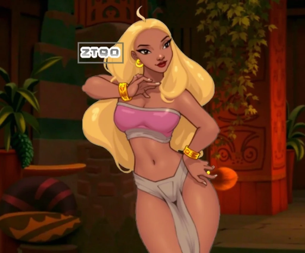 woman,1female,((sexy attractive woman,20 years old female,adult)),((((Nordic girl)))),
(large breasts:1.5),saggy breasts,(((blond hair:1.4,light hair,straight hair,long ponytail hair:1.4,colored inner hair))),(((blue_eyes:1.3))),intricate eyes,beautiful detailed eyes,symmetrical eyes,((((dark skin:1.4,lustrous skin:1.5,bright skin: 1.5,skin tanned,shiny skin,very shiny skin,shiny body,illuminated skin)))),(spider lower abdomen,narrow waist,wide hip,bimbo body,inflated legs,thick thighs),(((detailed face))),
(cute,slutty,sensual,seductive look,seductive,((erotic)),opulent,sumptuous,longingly,(nsfw)),
queen,goddess,fantasy,(slutty, harem outfit, arabian dancing girl,belly dancer outfit,slave,leia slave outfit,jewelry,sheer loincloth, pelvic curtain, midriff, bracelets,),((eyeshadow,elegant makeup,eyelid makeup,glittery pink lips,pink lipstick)),((Transparent cloth:1.1)), (((Sexy fur coat, fur coat outfit))),(arabian jewelry,intricate necklace),(((intricate outfit,intricate clothes,embroidered outfit,ornate outfit))),
(dynamic pose:1.0),embarrassed,(centered,scale to fit dimensions,Rule of thirds),
((snowy pine forest)),winter,scenery:1.25,((intricate scenery)),((snow forest background)),Christmas tree,
(Glossy winter ornaments),highres,sharp focus,(ultra detailed,extremely detailed),(photorealistic artwork:1.37),(extremely detailed CG unity 8k wallpaper),(((vibrant colors,vibrant theme))),(intricate),(masterpiece),(best quality),