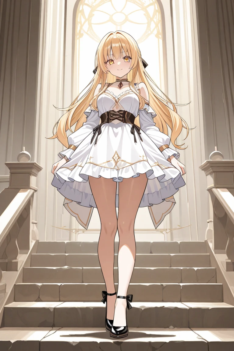 A girl，Long hair, bangs, s hair, hair between eyes, s eyes:（1.5),  (Medium breasts:1.2), 
rest clavicle, Wedding dress，Veil，wedding，White Dress，Flowers，The skirt is broken，White socks，Tights，White knee socks，
Looking at the audience, whole body,
indoors, church，permanent，permanent，
rest (masterpiece:1.2), best quality, high resolution,  8k wallpaper, (illustration:0.8), (Beautiful and delicate eyes:1.6), Extremely detailed face, Perfect lighting, Extremely detailed CG, (Perfect hands, Perfect anatomical structure),