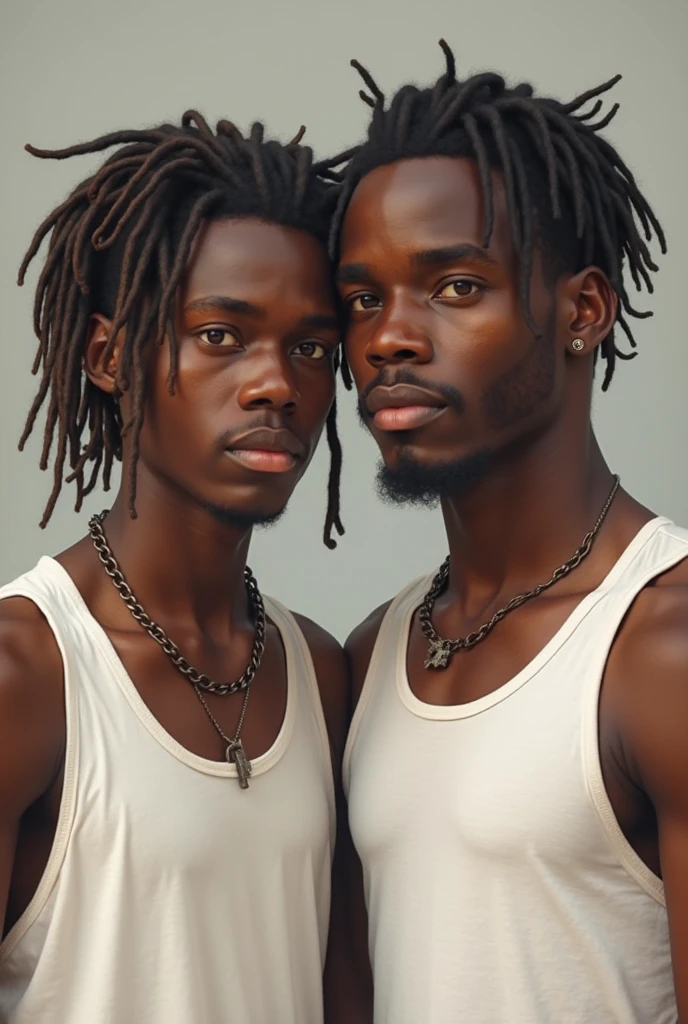 Handsome black boys