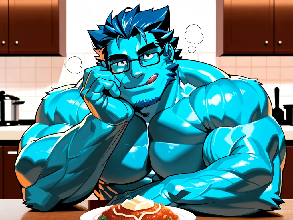 Danny Fenton from Danny Phantom animated series as a big dumb teenage muscular bodybuilder jock in a locker room flexing and staring blankly with mouth gaping open as his eyes glow under hypnosis as he repeats, "Bigger... Dumber.... Must obey.... More like a jock bro every day.... Yes, Coach. I obey. Huhuhuhuh.... Sweaty brutes must obey.... Sweaty brutes do what you say.... Big ... sweaty ... musky jock bro.... The muscles must grow. The old smarts must go.... Recruit the nerds and watch them grow. Make them like us, ... more big dumb jock bros. Huhuhuh.... We will grow. We will spread. We will make more dumb jocks.... We will grow... We will spread... We will make more dumb jocks.... We will grow. We will spread. We will make more dumb jocks.... Assimilate.... Grow.... Transform.... Become.... Convert.... Be a dumb jock.... All must be jocks.... All must obey.... Just ... like ... me...." in deep mindless emotionless voice with fellow hypnotized jocks to forget about catching ghosts and focus instead on training his body and obeying his coach. Mouth dropped open. Hyper swollen bulging crotch. Hyper muscles. Toned muscles. 5% body fat. Steam rising from armpits and shoulders. Big biceps. Big triceps. Broad shoulders. Big traps. Big lats. Big meaty pecs. Massive deltoids. Six-pack abs. Spherical glutes. Brainwashing. Hypnosis. Hypnotized. Bro. IQ drain. Dumber and dumber. Meathead. Musclehead. Mindless. Hypno. Mind control. Brain drain. Entranced. Brute. Brutification. Brain drain. brainwashed. brainwash. Meathead jock bro assimilation. Mindless. Brainless. Empty stare. Hairy pecs. Hairy armpits. Treasure trail.