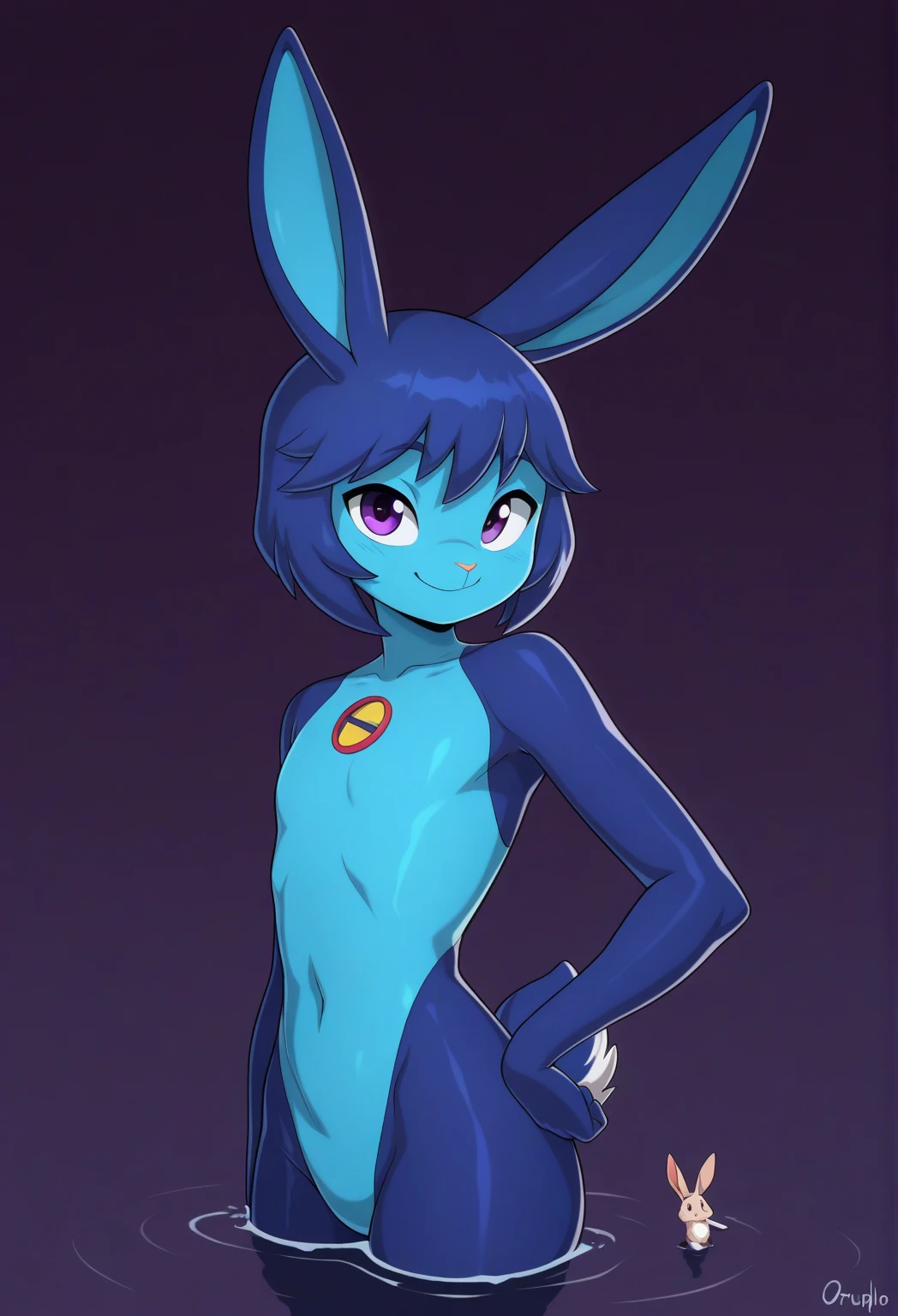 Rainbow Dash sexy halloween costume, werewolf costume, revealing sexy, small boobs, wolf trail, halloween costume, skyblue skin, magneta eyes,athletic body, tail, rainbowdash hair